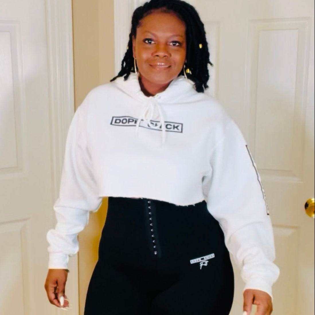 Unstoppable Crop Hoodie