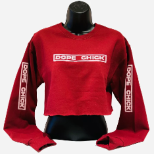Courage Crop Crewneck