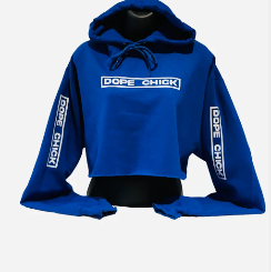 Brave Crop Hoodie